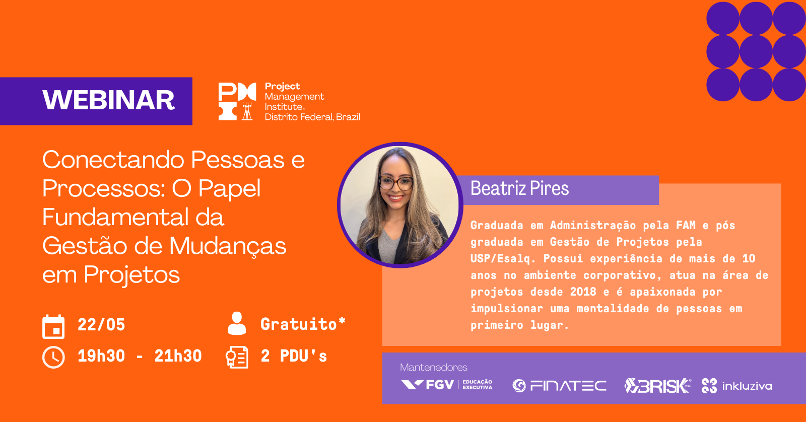 Webinar | Conectando Pessoas e Processos: O Papel Fundamental da Gestão de Mudanças em Projetos