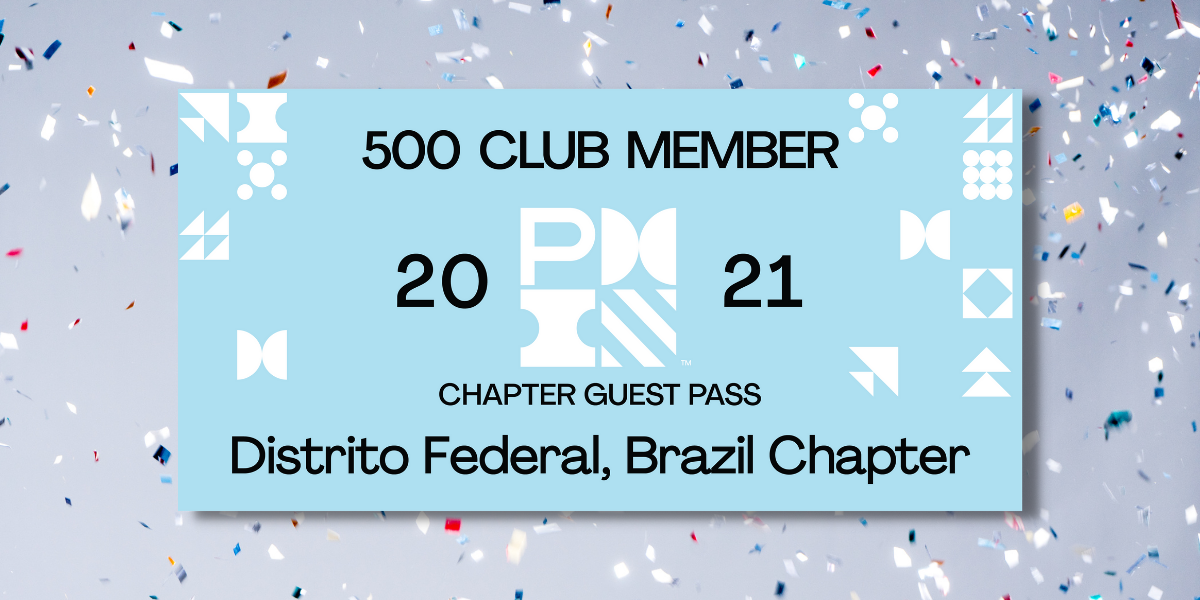 No momento, você está visualizando Reconhecimento “500 Club Member”