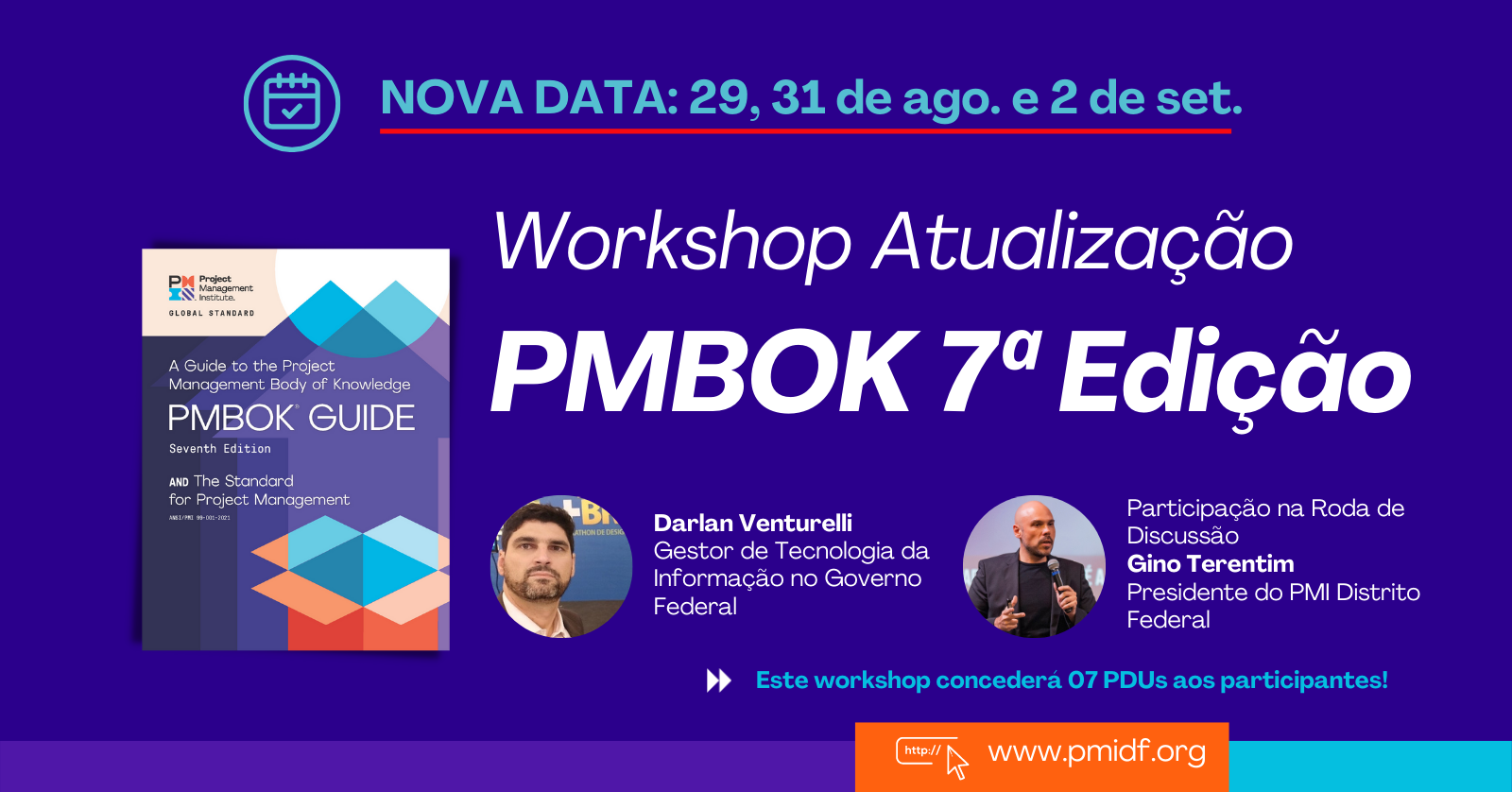 Workshop Atualização PMBOK 7ª Edição