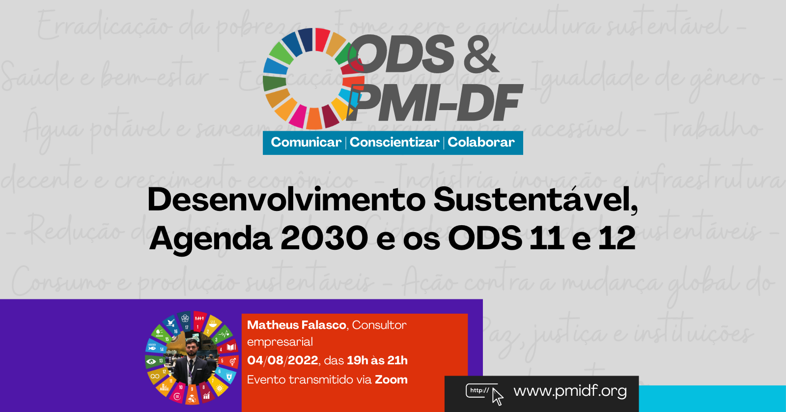 Desenvolvimento Sustentável, Agenda 2030 e os ODS 11 e 12