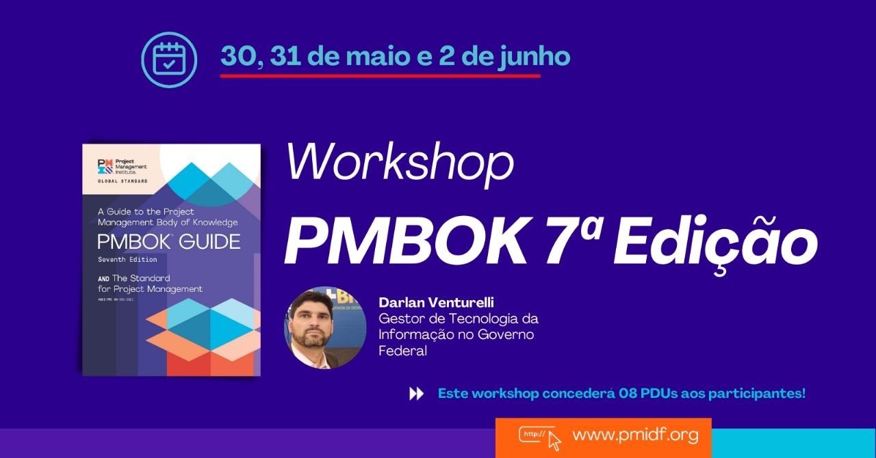 Workshop 7ª Edição PMBOK