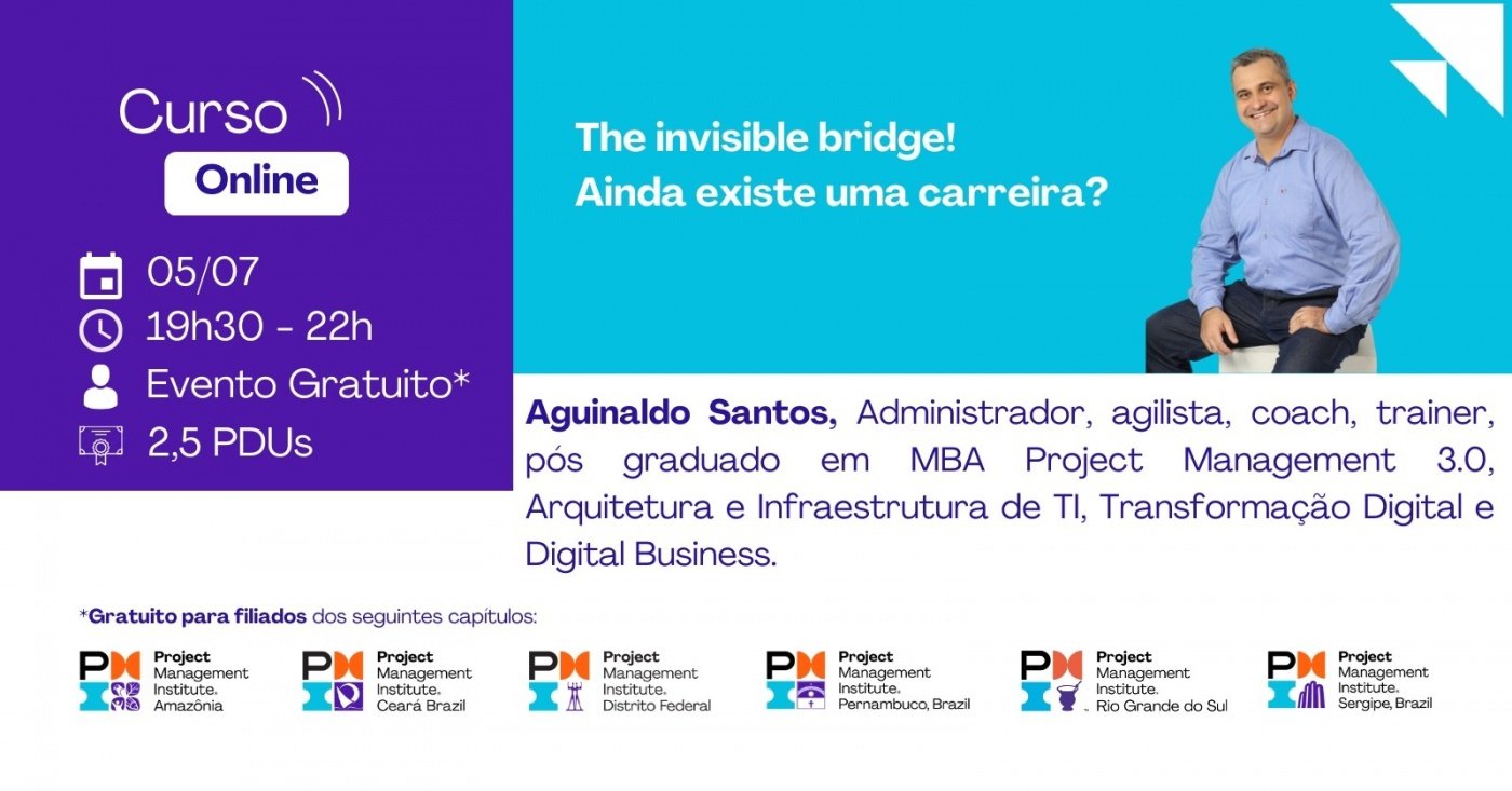 Curso Online | The invisible bridge! Ainda existe uma carreira?