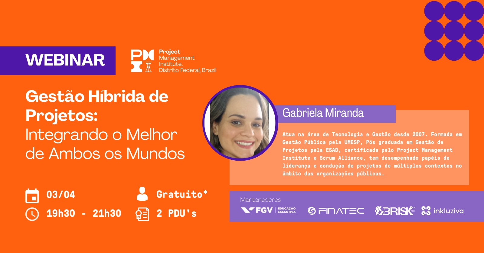 Webinar | Gestão Híbrida de Projetos: Integrando o Melhor de Ambos os Mundos