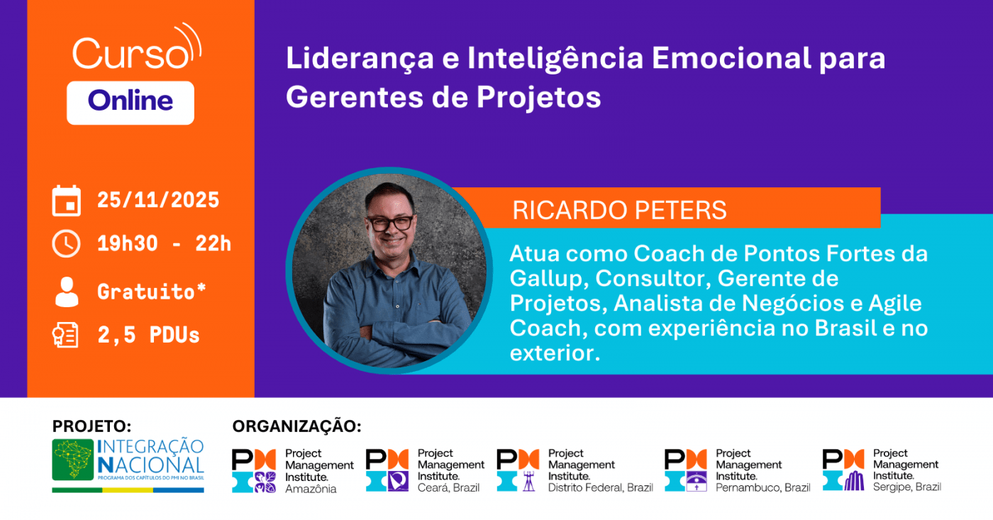 Curso Online | Liderança e Inteligência Emocional para Gerentes de Projetos