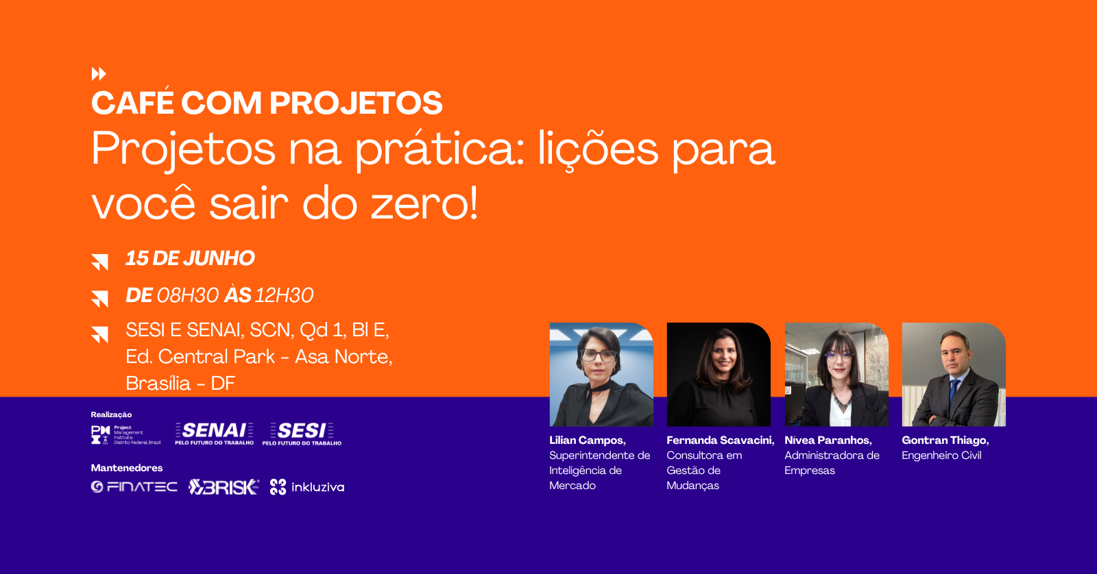 Café com Projetos – Projetos na prática: lições para você sair do zero!