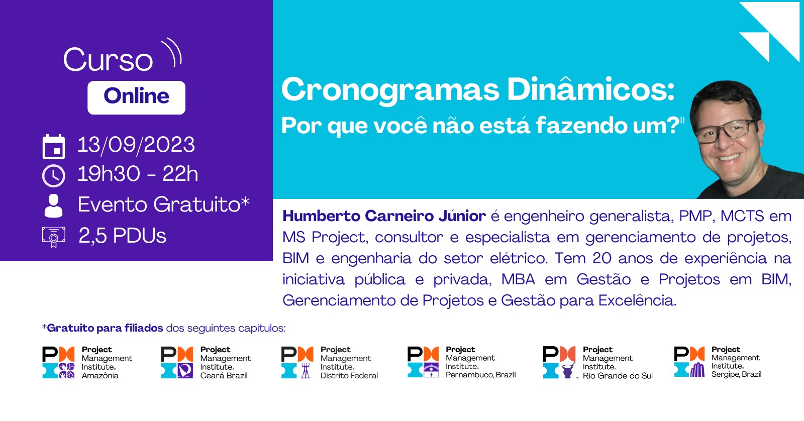 Curso Online | Cronogramas Dinâmicos: por que você não está fazendo um?!