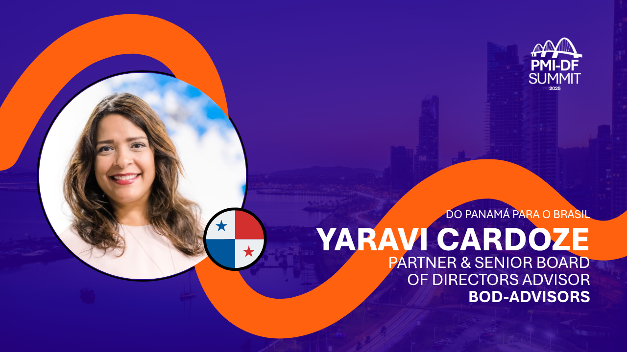 No momento, você está visualizando Yaravi Cardoze confirmada no PMI-DF Summit 2025: Liderança Global, Diversidade e Inovação em Foco