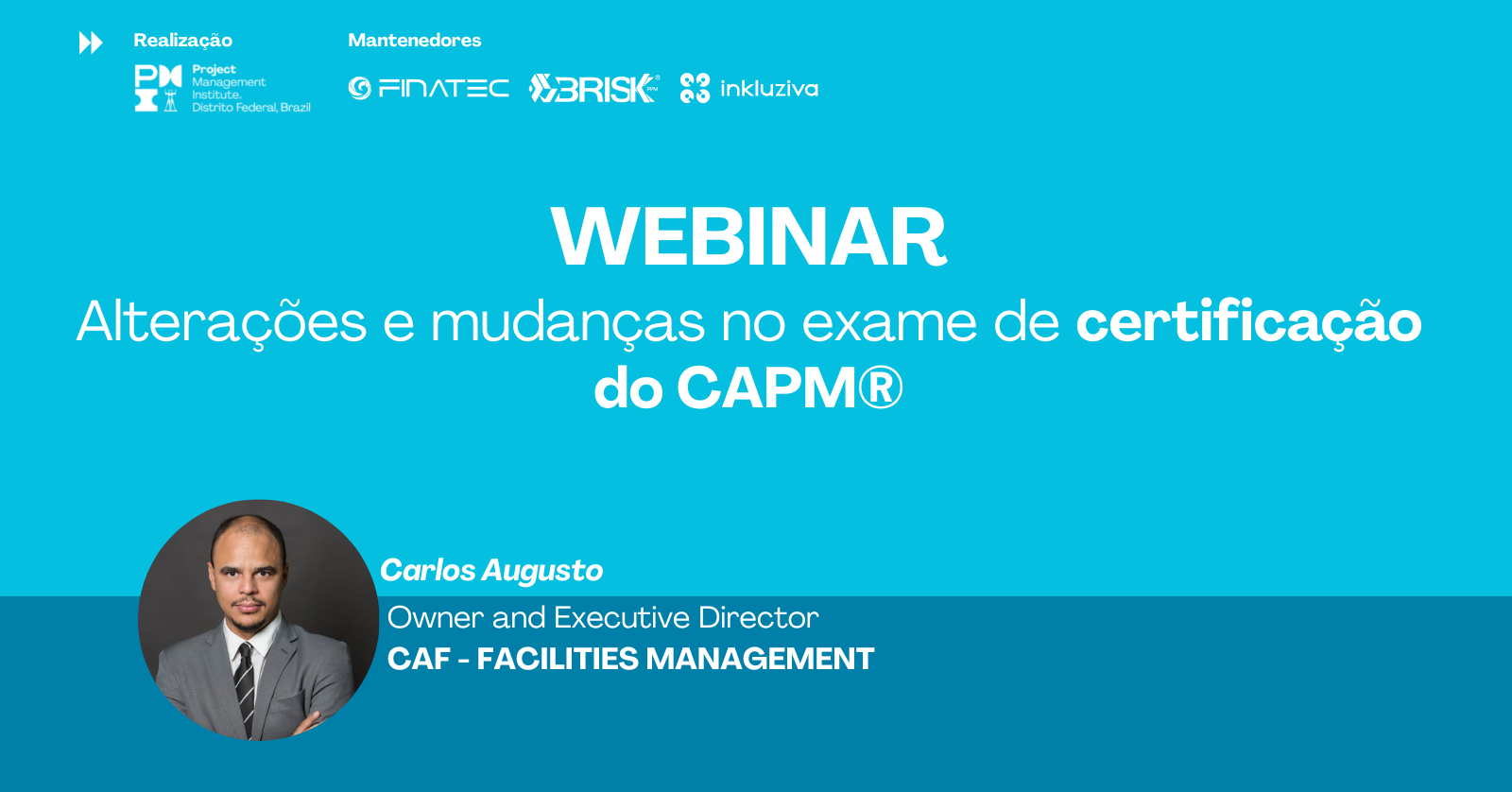 Webinar | Alterações e mudanças no exame de certificação do CAPM®